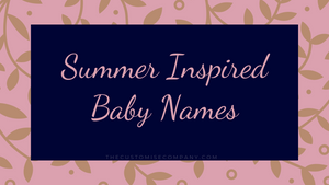 夏季灵感的婴儿名字
