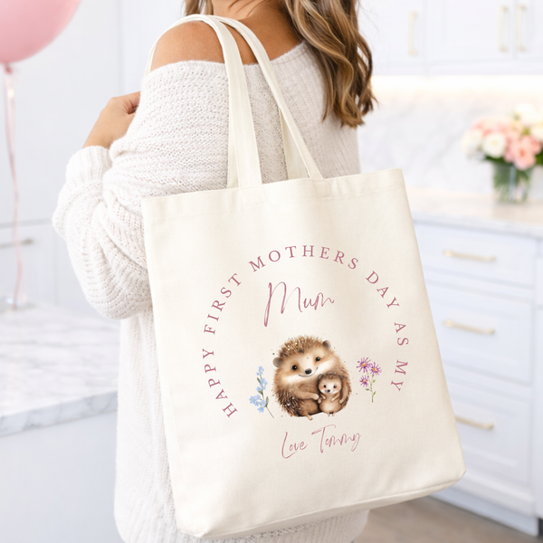 Personalised Animal Tote Bag For Mum