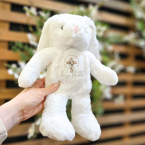 Personalised Christening Bunny