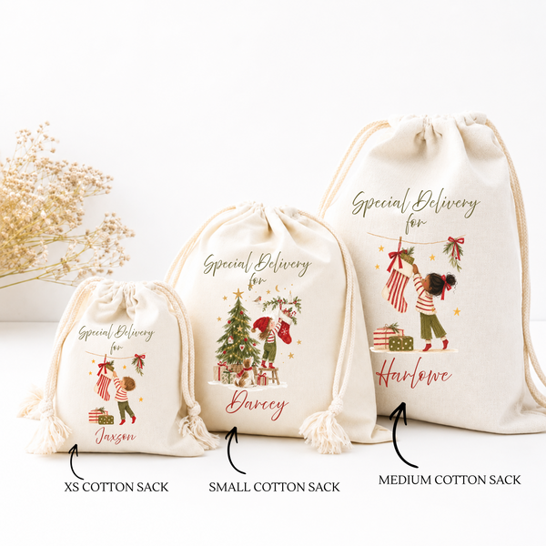 Personalised Christmas Stockings & Santa Sacks for Kids