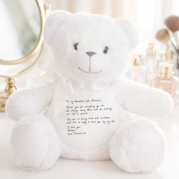 Personalised Handwriting Soft Toy