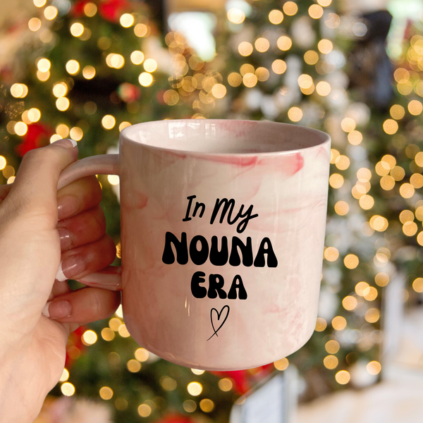Personalised In My Nanny Era Mug For Christmas