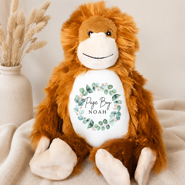Flower Girl & Page Boy Gift | Personalised Soft Toy