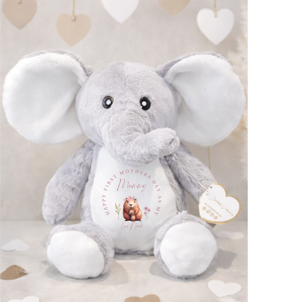 Personalised Mothers Day Soft Toy For Mum