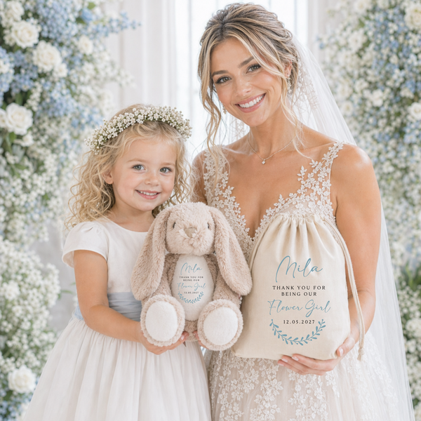 Personalised Flower Girl & Page Boy Gift Set | Wedding Gifts