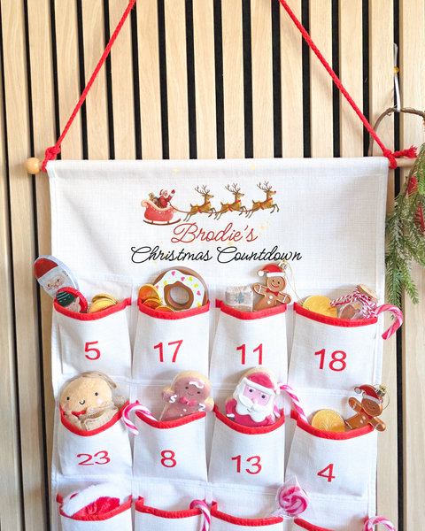 Personalised Sleigh Advent Calendar 2025 - Gifts For Kids