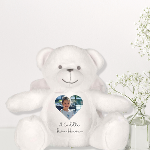 Personalised Angel Bear For Remembrance