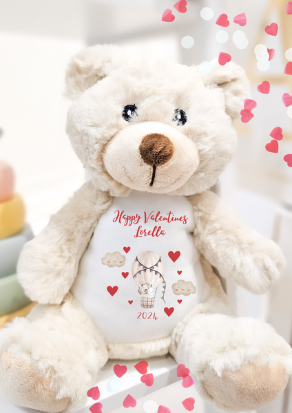 Personalised First Valentines Soft Toys