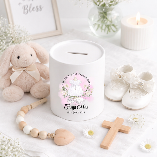 Personalised Christening Money Box