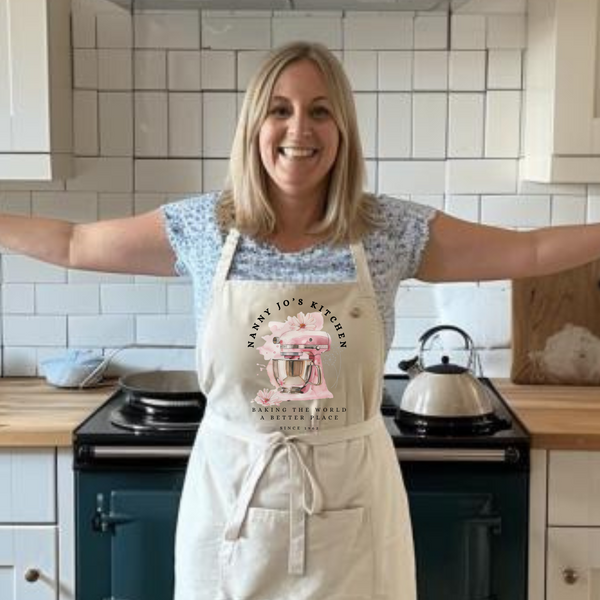 Personalised Nanny Gift Apron, Granny Apron,  Mothers Day Gift For Nanny