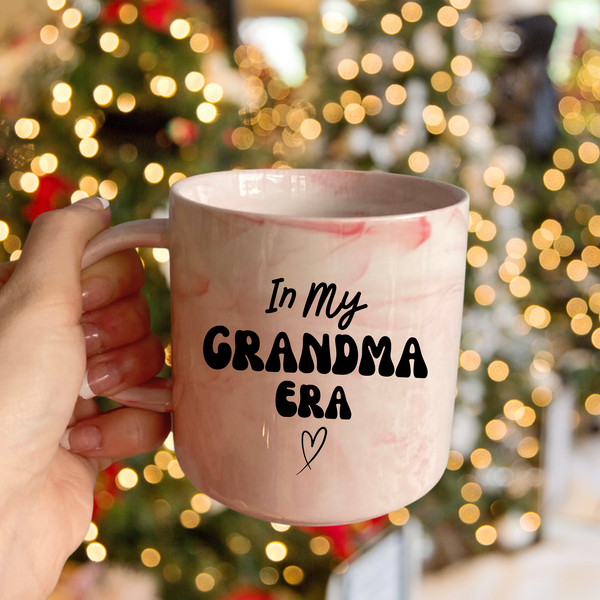 Personalised In My Nanny Era Mug For Christmas