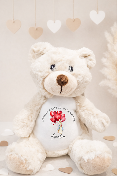 Personalised Peter Rabbit Soft Toys For Valentines Day