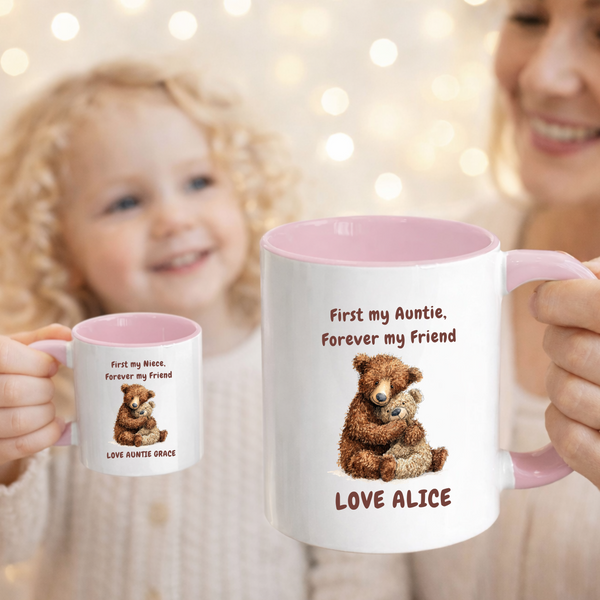 Personalised Bear Mug For Mother's Day