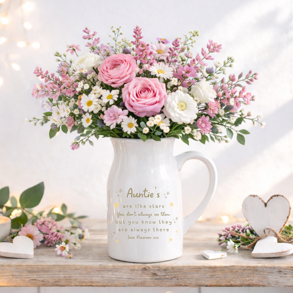 Personalised Auntie Vase For Eid