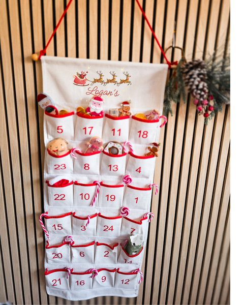 Personalised Sleigh Advent Calendar 2025 - Gifts For Kids