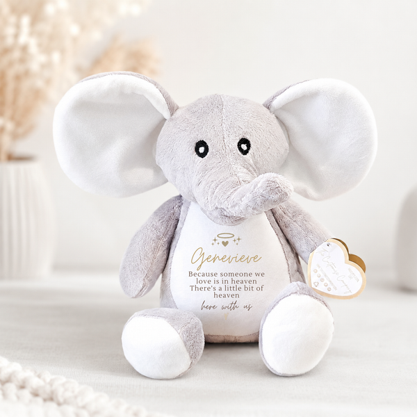 Personalise Remembrance Bunny For Loved One