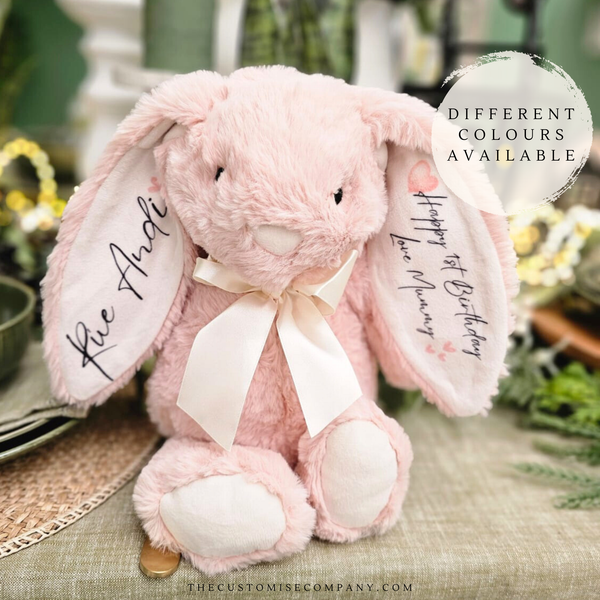 Personalised Birthday Bunny