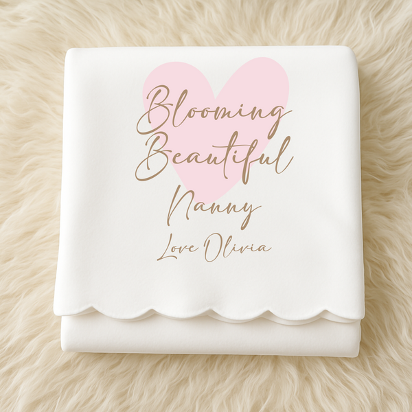 Personalised Heart Cushion For Her This Mothers Day - Mum & Nanny