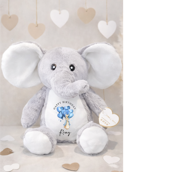 Personalised Peter Rabbit Birthday Bunny
