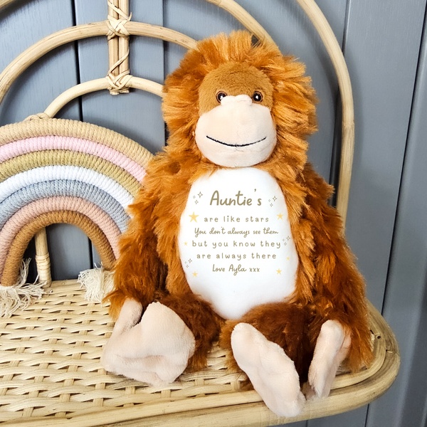 Personalised Eid Soft Toy For Auntie