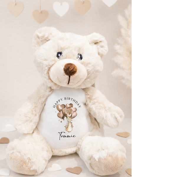 Personalised Peter Rabbit Birthday Bunny