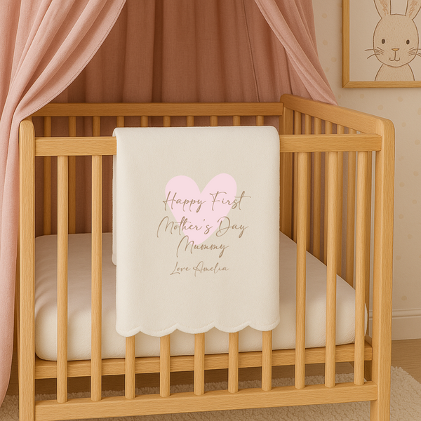 Personalised Heart Cushion For Her This Mothers Day - Mum & Nanny