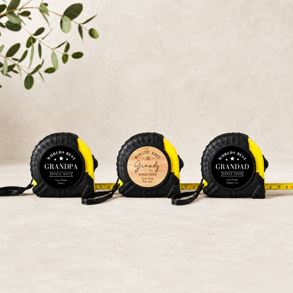 Personalised Grandad Tape Measure | Father's Day Gift