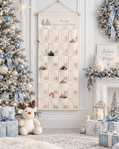 Personalised Mouse Christmas Advent Calendar for Boys
