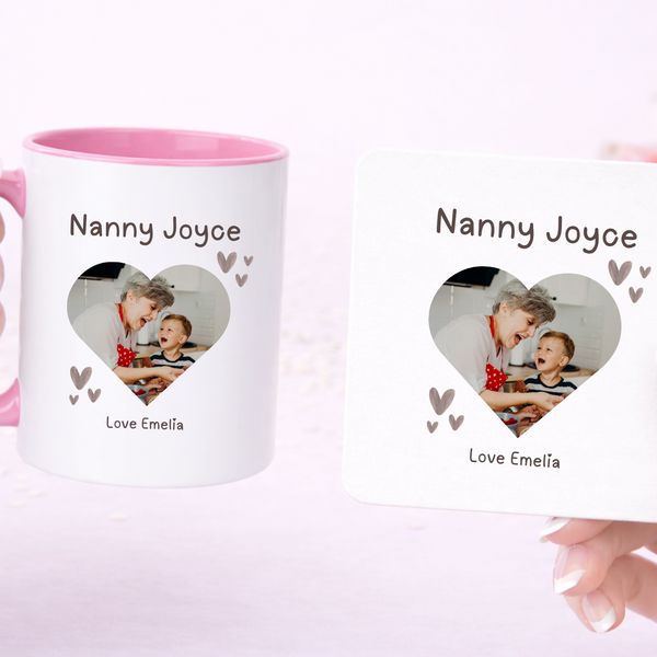 Personalised Photo Mug For Nanny- Mother's Day
