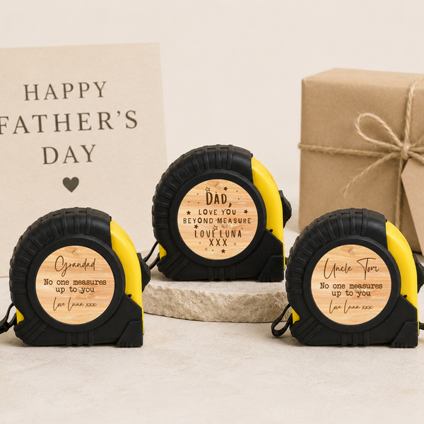 Personalised Tape Measure for Grandad's