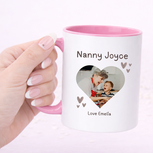 Personalised Photo Mug For Nanny- Mother's Day