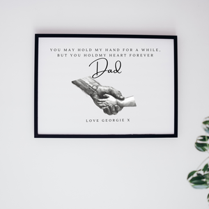 Personalised Hand Sketch Print For Him