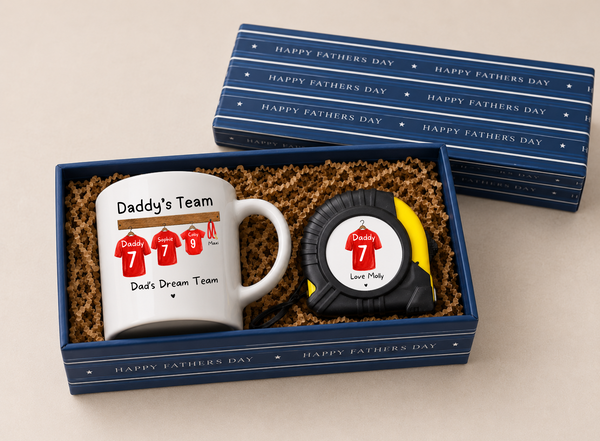 Personalised Father's Day Football Mug for Dad