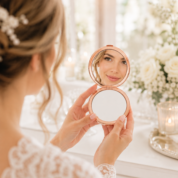 Personalised Compact Mirror for Bridesmaids