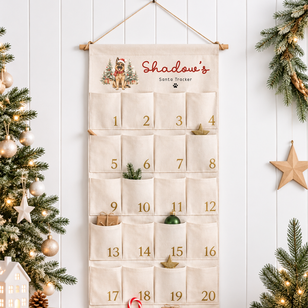 Personalised Pet Advent Calendar | Custom Dog & Cat Portrait