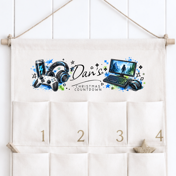 Personalised Teen Advent Calendar – Football, Gamer, Music & Foodie