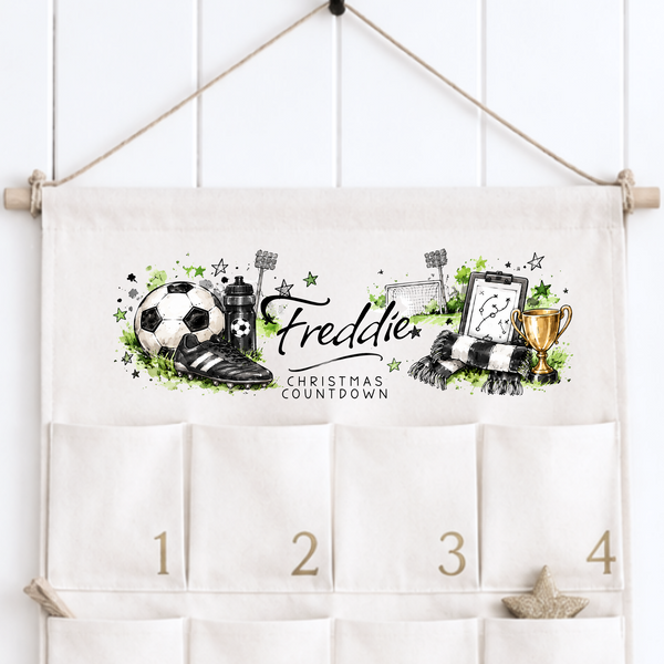 Personalised Teen Advent Calendar – Football, Gamer, Music & Foodie