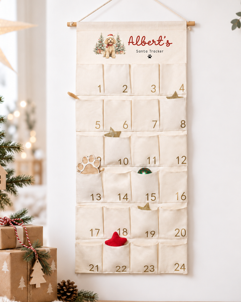 Personalised Pet Advent Calendar | Custom Dog & Cat Portrait