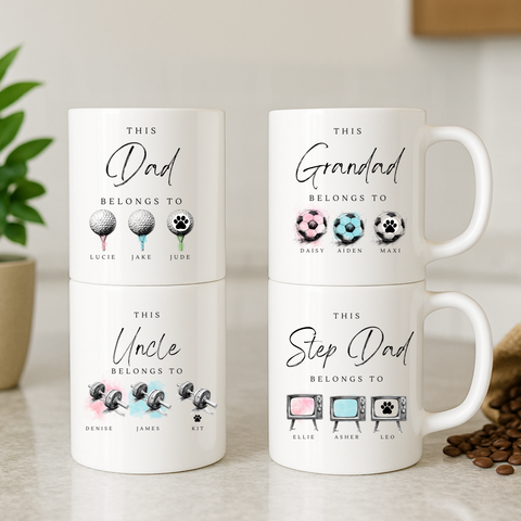 Personalised Mugs For Fathers Day