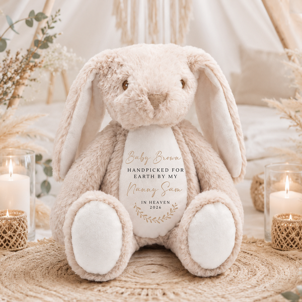 Handpicked for Earth by My Angel in Heaven Personalised Soft Toy