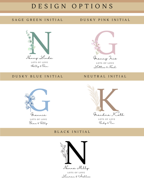 Personalised Initial Vase For Mother's Day