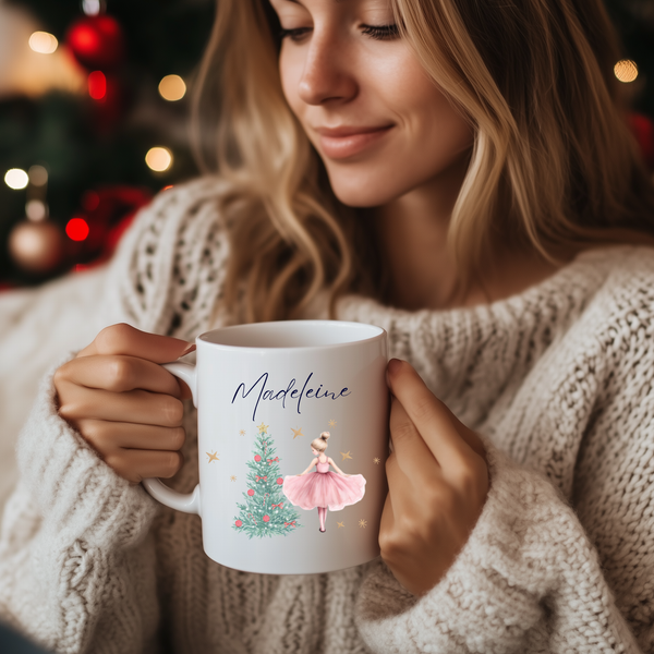 Personalised Christmas Matching Family Mugs Nutcracker Design