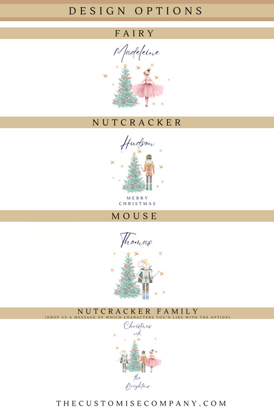 Personalised Nutcracker Fleece Blanket