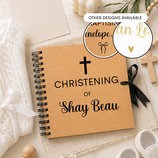 Personalised Christening/Baptism/Holy Communion Scrapbook