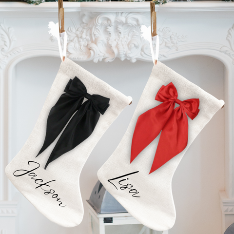 Personalised Christmas Stocking, Mr and Mrs Jones Christmas Gifts