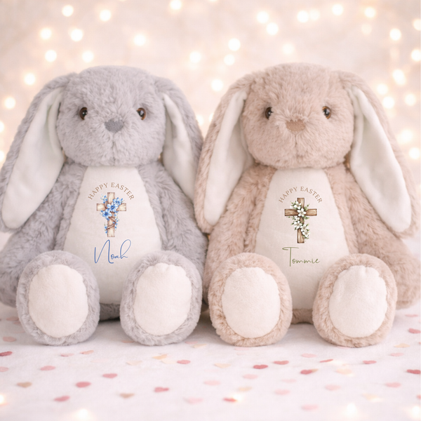 Personalised Religious Teddy Bear For Easter