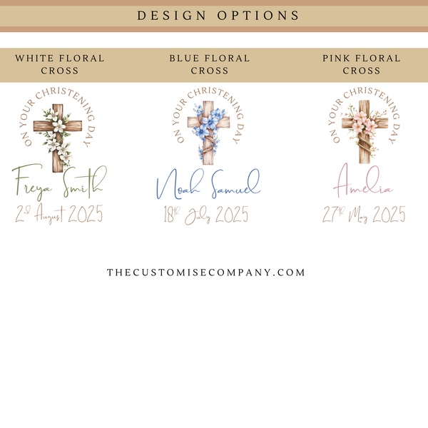 Personalised Christening Bunny