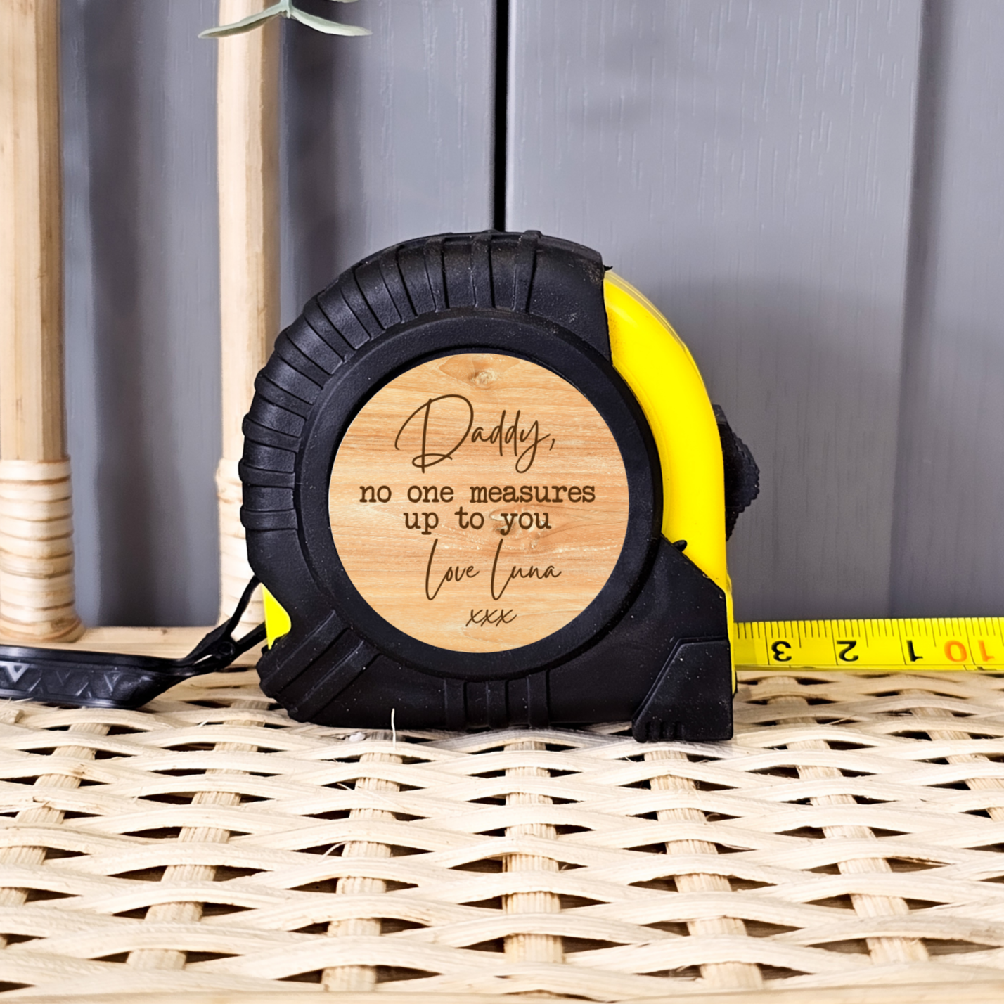 Personalised Tape Measure for Dad