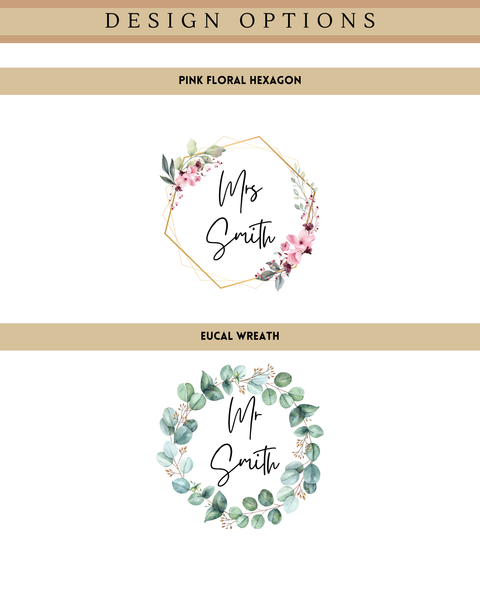 Delantal nupcial personalizado para ella