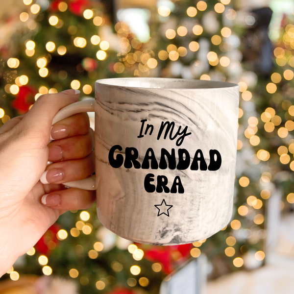 Personalised In My Grandad Era Mug For Christmas